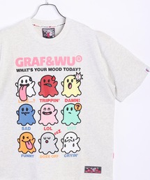 GRAF&WU 9GHOST 半袖プリントTシャツ