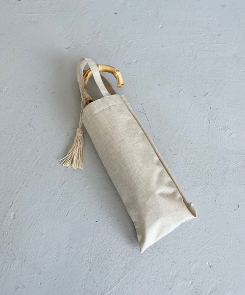 Me%（ミィパーセント）の「【晴雨兼用傘】バッグ付きミニカサ　102557（折りたたみ傘・レディース・ブルー/グレー/アイボリー/ブラック・FREE）」の5枚目の写真