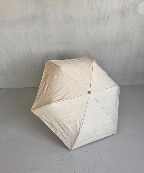 Me%（ミィパーセント）の「【晴雨兼用傘】バッグ付きミニカサ　102557（折りたたみ傘・レディース・ブルー/グレー/アイボリー/ブラック・FREE）」の6枚目の写真