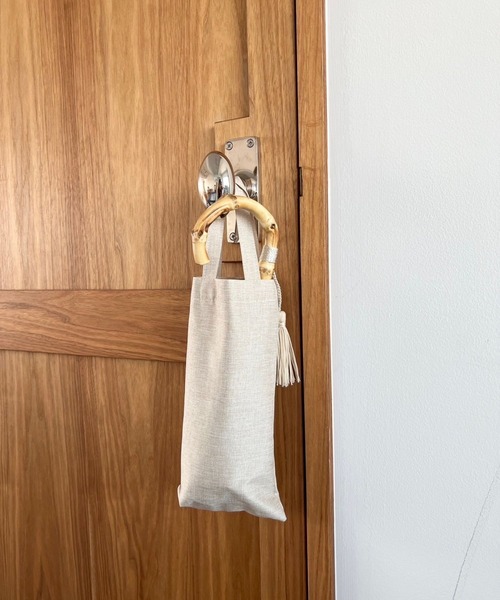 Me%（ミィパーセント）の「【晴雨兼用傘】バッグ付きミニカサ　102557（折りたたみ傘・レディース・ブルー/グレー/アイボリー/ブラック・FREE）」の8枚目の写真