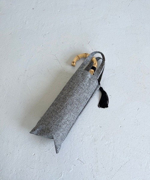 Me%（ミィパーセント）の「【晴雨兼用傘】バッグ付きミニカサ　102557（折りたたみ傘・レディース・ブルー/グレー/アイボリー/ブラック・FREE）」の19枚目の写真