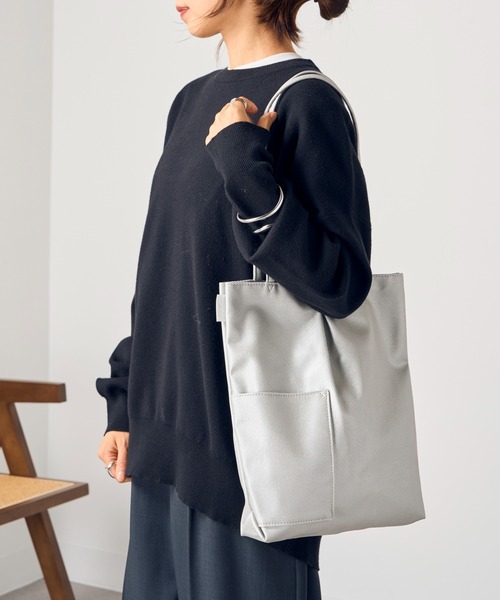 ROOTOTE(ルートート)の「【ROOTOTE】トートバッグ LT.アーキャトル.ルーパンセ-A ※1142(トートバッグ・レディース・ブラック/シルバー/ゴールド/ライトベージュ・FREE)」の3枚目の写真