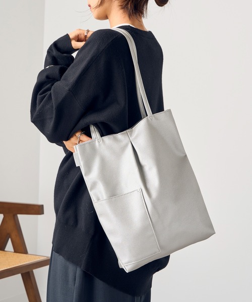 ROOTOTE(ルートート)の「【ROOTOTE】トートバッグ LT.アーキャトル.ルーパンセ-A ※1142(トートバッグ・レディース・ブラック/シルバー/ゴールド/ライトベージュ・FREE)」の11枚目の写真