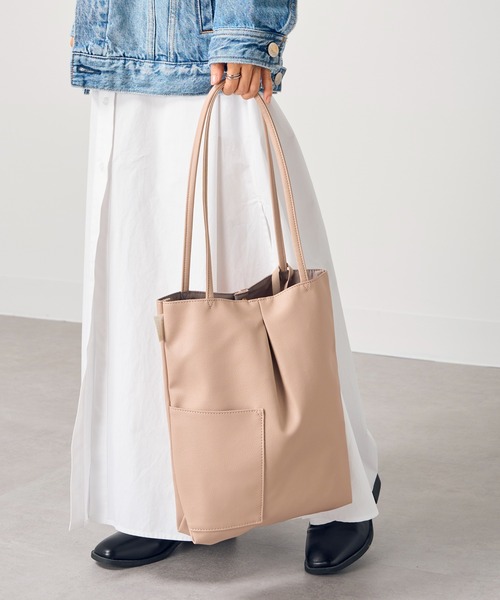 ROOTOTE(ルートート)の「【ROOTOTE】トートバッグ LT.アーキャトル.ルーパンセ-A ※1142(トートバッグ・レディース・ブラック/シルバー/ゴールド/ライトベージュ・FREE)」の7枚目の写真
