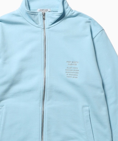 POET MEETS DUBWISE(ポエットミーツダブワイズ)の「POET MEETS DUBWISE/ポエットミーツダブワイズ PMD Embroidery Zip Jersey ジャージ(ジャージ・メンズ・ライトブルー/オートミール・M/L)」の17枚目の写真