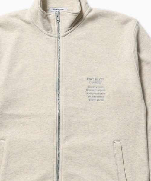 POET MEETS DUBWISE(ポエットミーツダブワイズ)の「POET MEETS DUBWISE/ポエットミーツダブワイズ PMD Embroidery Zip Jersey ジャージ(ジャージ・メンズ・ライトブルー/オートミール・M/L)」の16枚目の写真