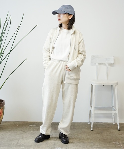 POET MEETS DUBWISE(ポエットミーツダブワイズ)の「POET MEETS DUBWISE/ポエットミーツダブワイズ PMD Embroidery Zip Jersey ジャージ(ジャージ・メンズ・ライトブルー/オートミール・M/L)」の19枚目の写真