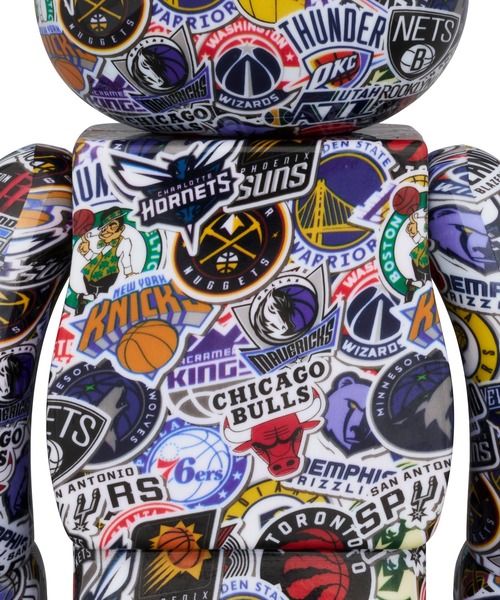 400 Et 100 Bearbrick Modele De Logo Nba