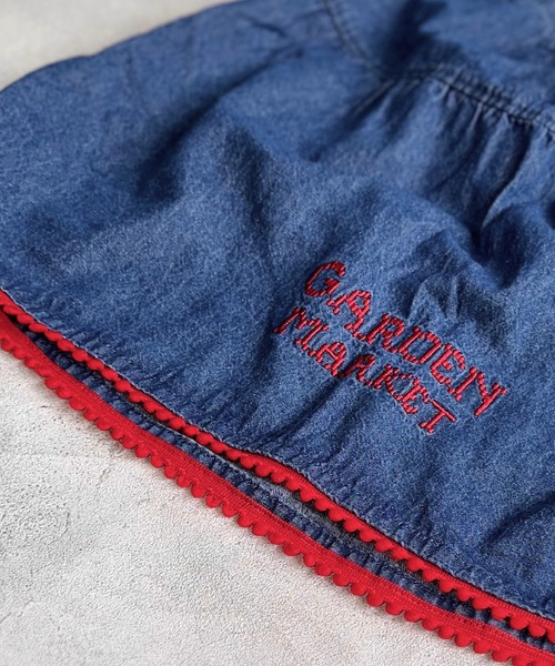 BIG FIELD（ビッグフィールド）の「刺繍デニムスカート（デニムスカート・キッズ・ブラック/ネイビー・90/100/110/120/130/140/150）」の8枚目の写真