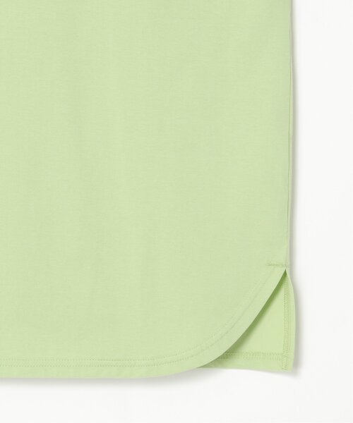 LBC（エルビーシー）の「【接触冷感】TCシルケットバックプリントTシャツ（Tシャツ/カットソー・レディース・ブラック/ホワイト/ライトオレンジ系/ライトグリーン・M）」の21枚目の写真