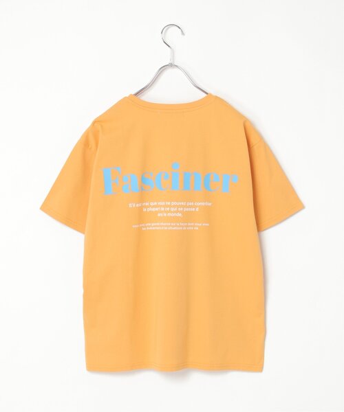 LBC（エルビーシー）の「【接触冷感】TCシルケットバックプリントTシャツ（Tシャツ/カットソー・レディース・ブラック/ホワイト/ライトオレンジ系/ライトグリーン・M）」の7枚目の写真