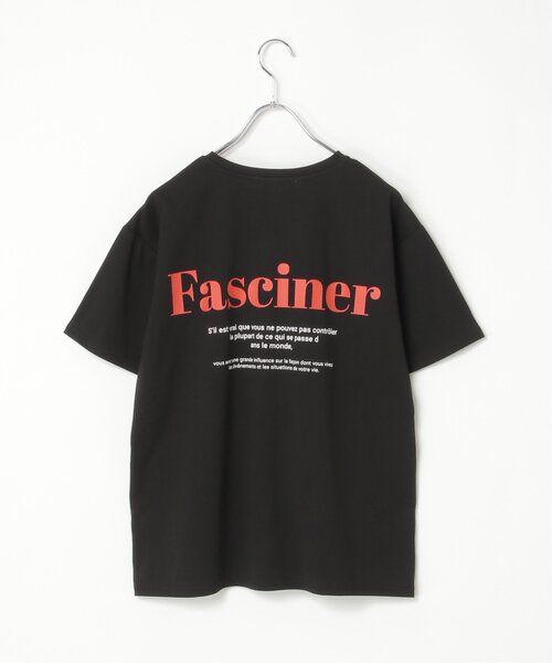 LBC（エルビーシー）の「【接触冷感】TCシルケットバックプリントTシャツ（Tシャツ/カットソー・レディース・ブラック/ホワイト/ライトオレンジ系/ライトグリーン・M）」の8枚目の写真