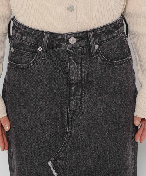 LOWRYS FARM（ローリーズファーム）の「ＣＯＮＥ／タイトロングＳＫ 131362（スカート・レディース・ブルー/ブラック/ネイビー・MEDIUM/LARGE）」の22枚目の写真