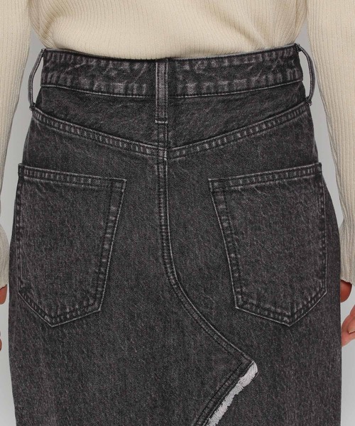 LOWRYS FARM（ローリーズファーム）の「ＣＯＮＥ／タイトロングＳＫ 131362（スカート・レディース・ブルー/ブラック/ネイビー・MEDIUM/LARGE）」の18枚目の写真