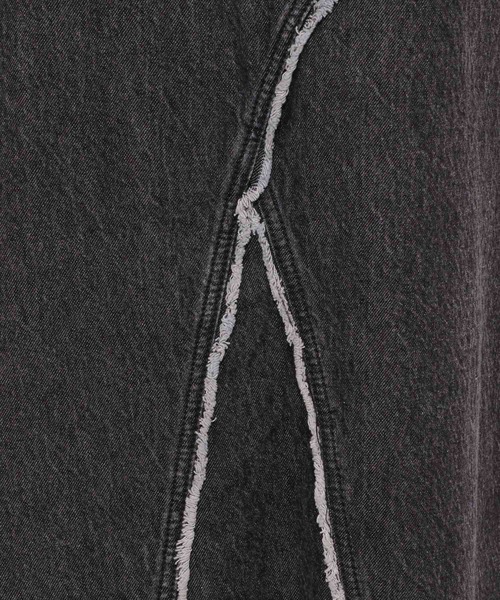 LOWRYS FARM（ローリーズファーム）の「ＣＯＮＥ／タイトロングＳＫ 131362（スカート・レディース・ブルー/ブラック/ネイビー・MEDIUM/LARGE）」の17枚目の写真