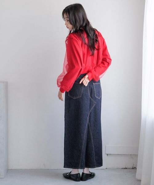 LOWRYS FARM ローリーズファーム　ニットトップス　ロングスカート スムースニットスカート | [公式]ローリーズファーム （LOWRYS