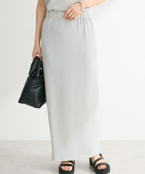 Petit fleur(プチフルール)の「・Petit Fleur ラメナロースカート(スカート・レディース・ブラック/シルバー/グリーン・FREE)」の3枚目の写真