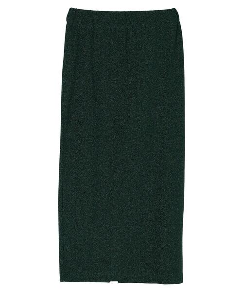 Petit fleur(プチフルール)の「・Petit Fleur ラメナロースカート(スカート・レディース・ブラック/シルバー/グリーン・FREE)」の2枚目の写真