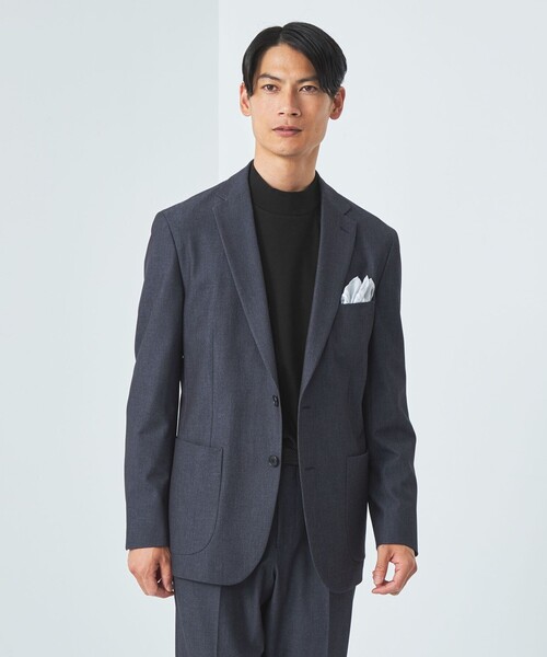 green label relaxing（グリーンレーベルリラクシング）の「L/A ポンチ モックネック カットソー（Tシャツ/カットソー・メンズ・ベージュ/ブラック/ホワイト・M/S/XL/L）」の19枚目の写真