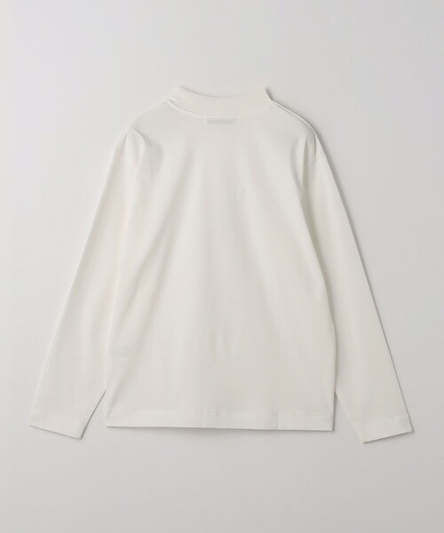green label relaxing（グリーンレーベルリラクシング）の「L/A ポンチ モックネック カットソー（Tシャツ/カットソー・メンズ・ベージュ/ブラック/ホワイト・M/S/XL/L）」の6枚目の写真