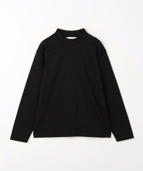 green label relaxing（グリーンレーベルリラクシング）の「L/A ポンチ モックネック カットソー（Tシャツ/カットソー・メンズ・ベージュ/ブラック/ホワイト・M/S/XL/L）」の9枚目の写真