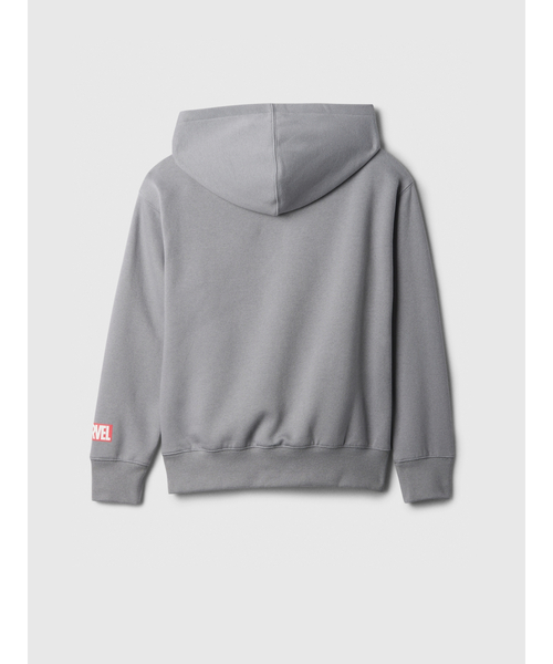 GAP(ギャップ)の「GapKids | マーベル スパイダーマン リラックス GAPロゴパーカー(パーカー・キッズ・グレー・110cm/120cm/130cm/140cm/150cm/160cm)」の2枚目の写真