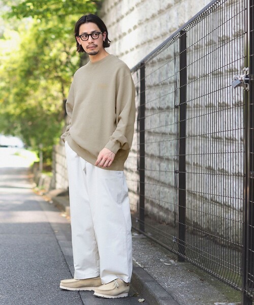 PENDLETON(ペンドルトン)の「PENDLET / 別注 ピグメント クルーネック スウェット(スウェット・メンズ・グレイッシュベージュ/グレイッシュブルー/チャコールグレー・SMALL/MEDIUM/LARGE/X-LARGE)」の18枚目の写真