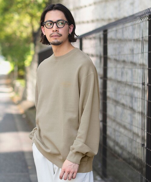 PENDLETON(ペンドルトン)の「PENDLET / 別注 ピグメント クルーネック スウェット(スウェット・メンズ・グレイッシュベージュ/グレイッシュブルー/チャコールグレー・SMALL/MEDIUM/LARGE/X-LARGE)」の16枚目の写真