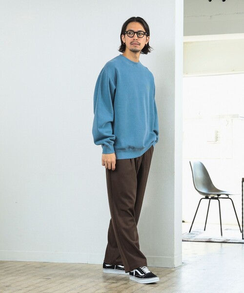 PENDLETON(ペンドルトン)の「PENDLET / 別注 ピグメント クルーネック スウェット(スウェット・メンズ・グレイッシュベージュ/グレイッシュブルー/チャコールグレー・SMALL/MEDIUM/LARGE/X-LARGE)」の10枚目の写真