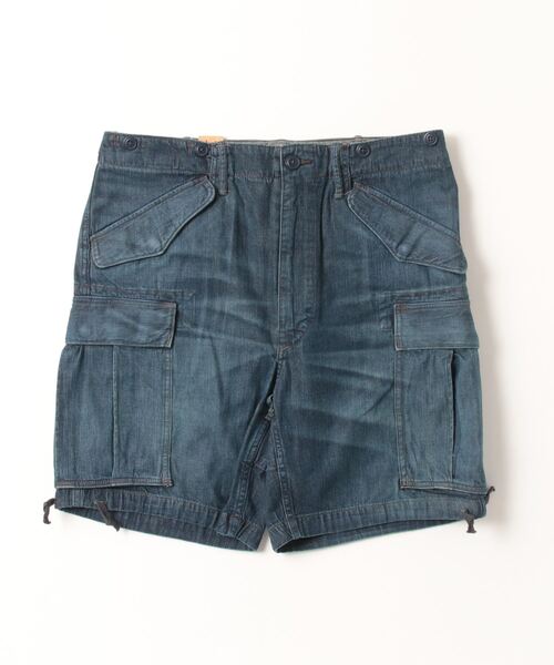 RRL(ダブル アール エル)の「Sedgwick レジメント デニム カーゴ ショートパンツ(カーゴパンツ・メンズ・ブルー・28/30/32/34/36/38/40)」の6枚目の写真