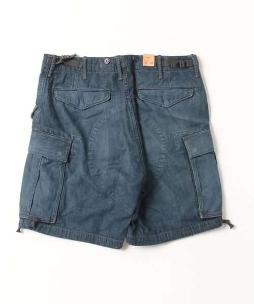 RRL(ダブル アール エル)の「Sedgwick レジメント デニム カーゴ ショートパンツ(カーゴパンツ・メンズ・ブルー・28/30/32/34/36/38/40)」の7枚目の写真