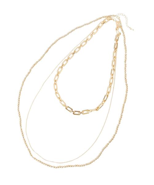 YECCA VECCA（イェッカヴェッカ）の「【2点セット】チェーン×メタルロングネックレス（ネックレス・レディース・ゴールド/シルバー・FREE）」の13枚目の写真