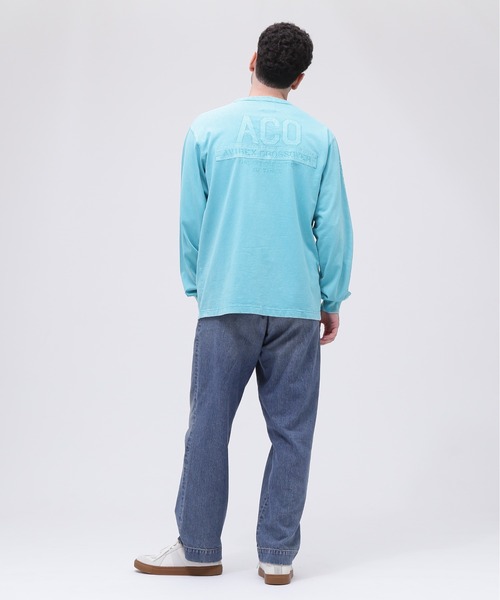 AVIREX（アヴィレックス）の「《CROSSOVER》FADED WASH LONGSLEEVE T-SHIRT / フェイデッド ウォッシュ 長袖Tシャツ / AVIREX / アヴィレックス（Tシャツ/カットソー・メンズ・オフホワイト/チャコール/サックスブルー・LARGE/MEDIUM/XX-LARGE/X-LARGE）」の17枚目の写真