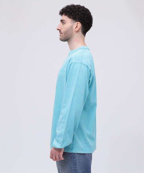 AVIREX（アヴィレックス）の「《CROSSOVER》FADED WASH LONGSLEEVE T-SHIRT / フェイデッド ウォッシュ 長袖Tシャツ / AVIREX / アヴィレックス（Tシャツ/カットソー・メンズ・オフホワイト/チャコール/サックスブルー・LARGE/MEDIUM/XX-LARGE/X-LARGE）」の19枚目の写真