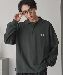 PENNEYS（ぺニーズ）の「PENNEYS ペニーズ 別注 THE FOX ロゴ ワンポイントワッペン刺繍オーバーサイズ鹿の子ポロシャツ（ポロシャツ）」