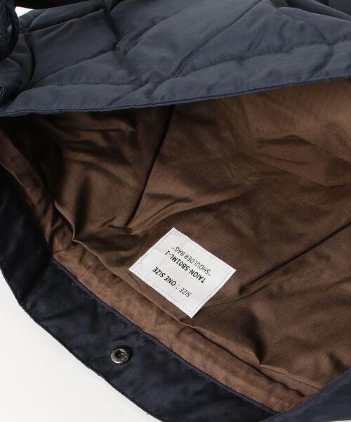 TAION(タイオン)の「【TAION】MILITARY DOWN SHOULDER BAG / ミリタリーダウンショルダーバッグ(ショルダーバッグ・メンズ・ブラック/ネイビー/ダークオリーブ・ONE SIZE)」の9枚目の写真