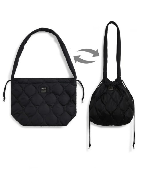 TAION(タイオン)の「【TAION】MILITARY DOWN SHOULDER BAG / ミリタリーダウンショルダーバッグ(ショルダーバッグ・メンズ・ブラック/ネイビー/ダークオリーブ・ONE SIZE)」の1枚目の写真
