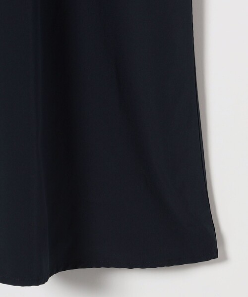 SHIPS any（シップス エニィ）の「【WEB限定】SHIPS any:〈洗濯機可能〉フラットカラー Vネック パフスリーブ ワンピース（シャツワンピース・レディース・ネイビー/ブラウン・ONE SIZE）」の20枚目の写真