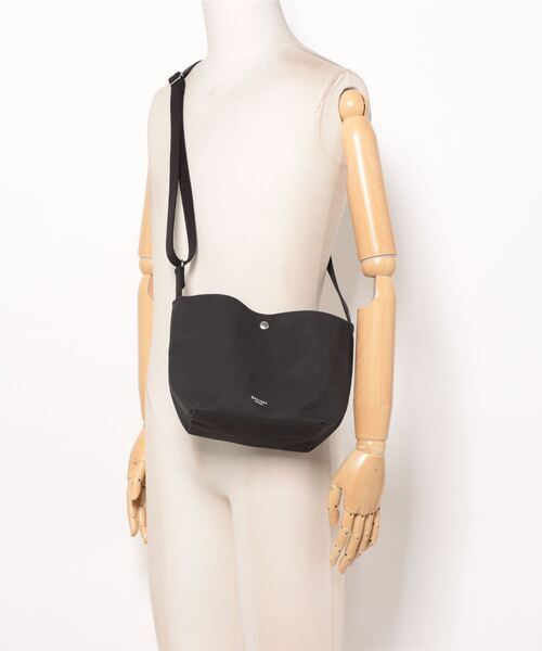 ORCIVAL（オーシバル）の「SHOULDER POUCH MEDIUM ショルダー ポーチ ミディアム（ショルダーバッグ・レディース・ブラウン/キナリ/ライトベージュ/チャコールグレー/ホワイト系・ONE SIZE）」の9枚目の写真