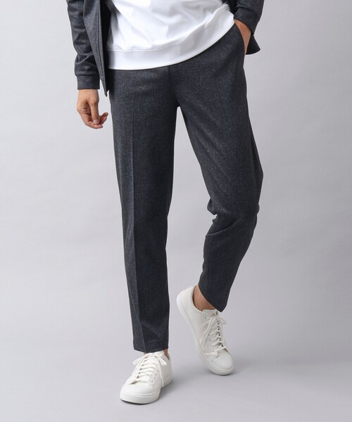 NOLLEY’S(ノーリーズ)の「【ACTIVE SECT】《限定展開 / イージーケア》ハイストレッチ イージーパンツ 24AW(その他パンツ・メンズ・ダークネイビー/ライトグレー・S/M/L/XL)」の1枚目の写真