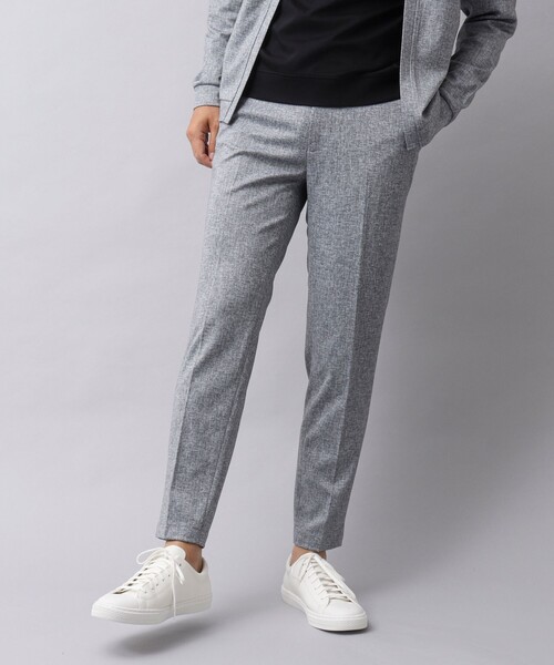 NOLLEY’S(ノーリーズ)の「【ACTIVE SECT】《限定展開 / イージーケア》ハイストレッチ イージーパンツ 24AW(その他パンツ・メンズ・ダークネイビー/ライトグレー・S/M/L/XL)」の2枚目の写真