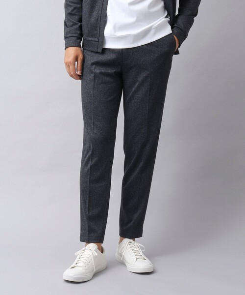 NOLLEY’S(ノーリーズ)の「【ACTIVE SECT】《限定展開 / イージーケア》ハイストレッチ イージーパンツ 24AW(その他パンツ・メンズ・ダークネイビー/ライトグレー・S/M/L/XL)」の3枚目の写真