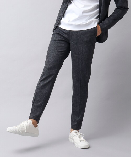 NOLLEY’S(ノーリーズ)の「【ACTIVE SECT】《限定展開 / イージーケア》ハイストレッチ イージーパンツ 24AW(その他パンツ・メンズ・ダークネイビー/ライトグレー・S/M/L/XL)」の12枚目の写真