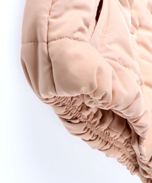 BRANSHES（ブランシェス）の「ショールカラー中綿ジャケット（ブルゾン・キッズ・ピンク・150/90/130/110/140/120/100）」の8枚目の写真