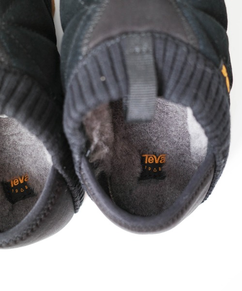 Teva(テバ)の「【IW5】【Teva】EMBER MOC SHEARLING エンバー モックシューズ(スリッポン・レディース・ブラック・US5)」の8枚目の写真