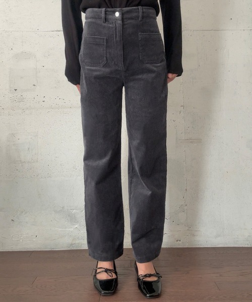 セール】ポケットデザインコーデュロイパンツ[高身長サイズMT有り