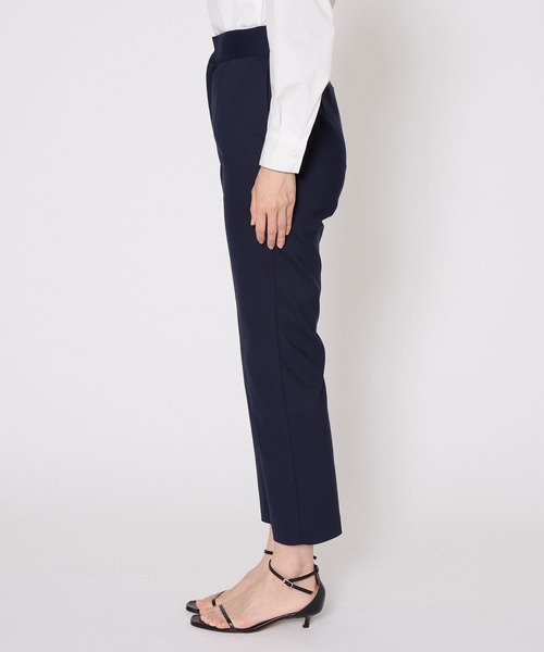 BABYLONE（バビロン）の「ダブルクロステーパードパンツ（スラックス・レディース・ネイビー/ブラック・38inch/36inch）」の14枚目の写真