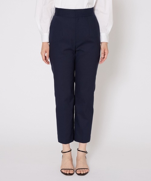 BABYLONE（バビロン）の「ダブルクロステーパードパンツ（スラックス・レディース・ネイビー/ブラック・38inch/36inch）」の13枚目の写真