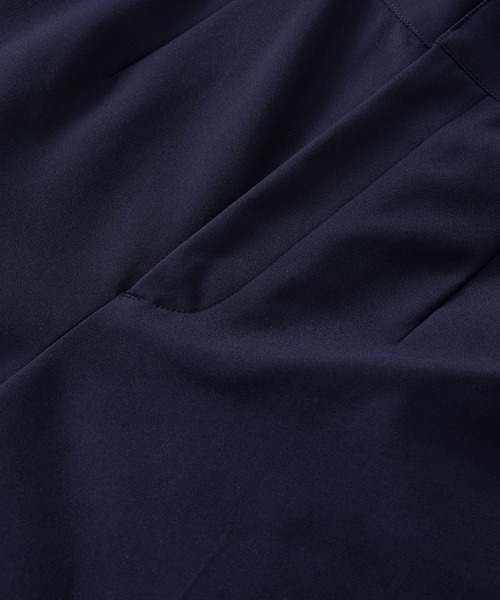 BABYLONE（バビロン）の「ダブルクロステーパードパンツ（スラックス・レディース・ネイビー/ブラック・38inch/36inch）」の8枚目の写真