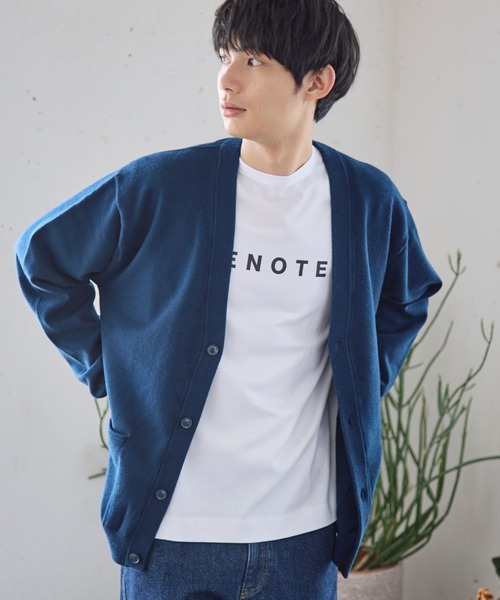 GLOBAL WORK(グローバルワーク)の「メルティVカーディガン/116326(カーディガン/ボレロ・メンズ・ネイビー/ライトベージュ/ブルー系その他4/ブルー系その他6/その他/ブラック・MEDIUM/SMALL/LARGE/X-LARGE)」の5枚目の写真